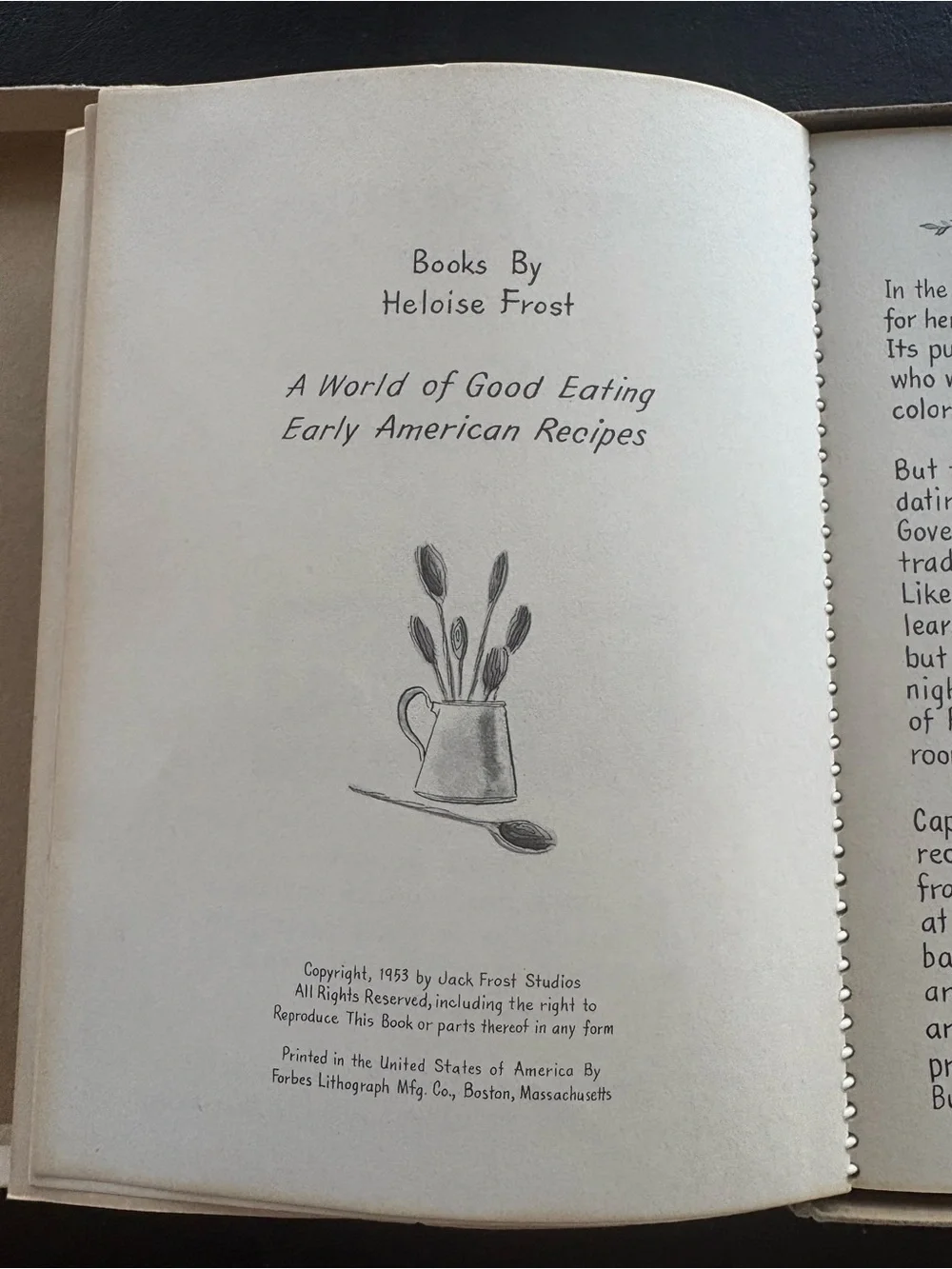 Vintage Cookbook